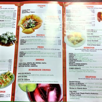 El Rey de Oros - Back of menu - April 2015 - Salvadoran Near Me - Hatboro, Pennsylvania El Rey de Oros - Back of menu - April 2015 - Salvadoran Near Me - Hatboro, Pennsylvania
