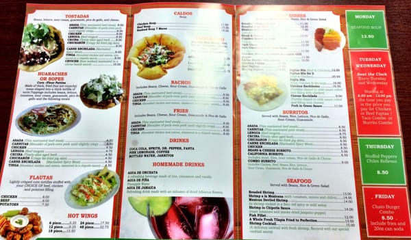 Menu photo 3 El Rey de Oros Hatboro, PA Menu photo 3 El Rey de Oros Hatboro, PA