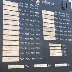 County Line Coffee Company - Menu