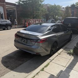 A A Market - Car driven by the unhinged young man who claims to be the owner of the AA Market on Western Ave.