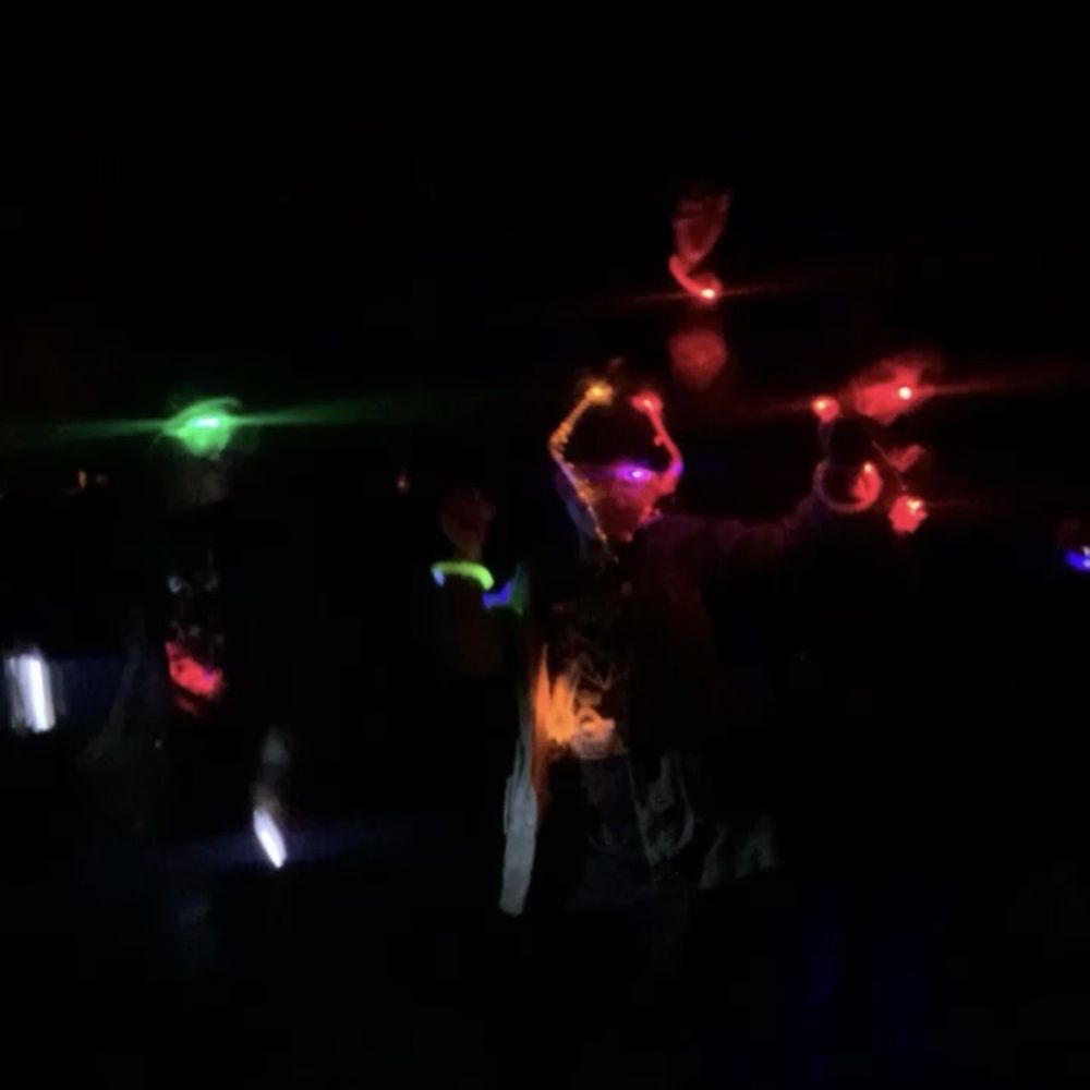 Barton Flats Campground - Glow in the dark party!!! Total hit with the big kids, the kiddos had fun too! Lol - Campgrounds Near Me - San Bernardino, California