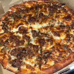 Marlborough Pizza - Philly cheese steak pizza YUM