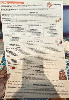 Menu photo 1 The Flying Biscuit Cafe Kingwood, TX Menu photo 1 The Flying Biscuit Cafe Kingwood, TX