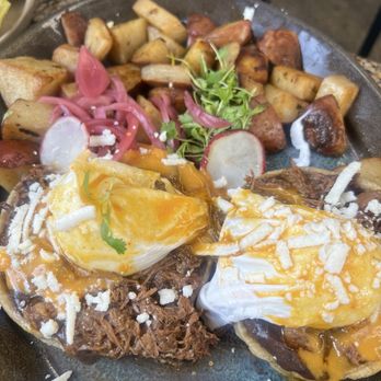 Cocina de Barrio - The potatoes were delicious sopes Benny was as well. - New Mexican Cuisine Near Me - San Diego, California Cocina de Barrio - The potatoes were delicious sopes Benny was as well. - New Mexican Cuisine Near Me - San Diego, California