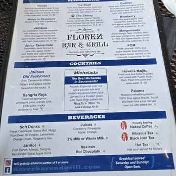 Florez Bar & Grill - Mexican Near Me - Sacramento, California