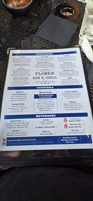 Menu photo 8 Florez Bar & Grill Sacramento, CA