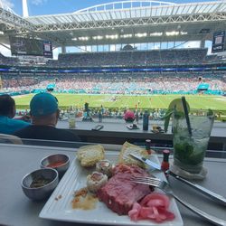 The 72 Club - No better place than all you can eat on 50 yard line of Dolphins game