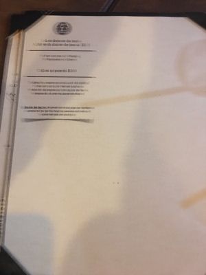 Menu photo 1 Patagonia Cabo San Lucas, BCS Menu photo 1 Patagonia Cabo San Lucas, BCS