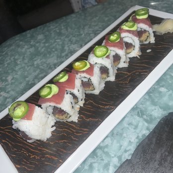 Rusty Pelican - Miami - Spicy Tuna Roll - Seafood Near Me - Key Biscayne, Florida