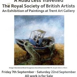 Trent Art - Leaflet for an art exhibition.