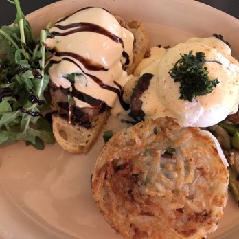 Snooze, an A.M. Eatery - The fantastic pick 2 eggs Benedict entree!!! - Breakfast & Brunch Near Me - Phoenix, Arizona