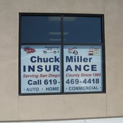 Chuck Miller Insurance Services - Side of the Office