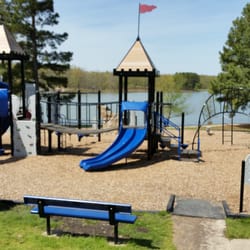 Craighead Forest Park - Castle playground! Plenty of room for everyone. .. Great place to let the kids play, fish and more. Next time...