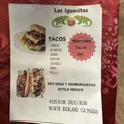 Las Iguanitas - Business flyer