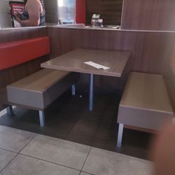 Another dirty table.