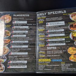 El Rincon Negriteno - Menu Interior (April 2023)