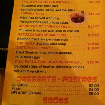 El Pollo Inka Peru - Mains and desserts - Peruvian Near Me - Forest Hills, New York El Pollo Inka Peru - Mains and desserts - Peruvian Near Me - Forest Hills, New York