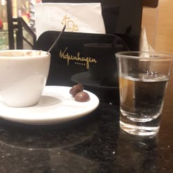 Kopenhagen - Gotinhas de chocolate e menta para acompanhar uma xícara tamanho P de Chocotino...