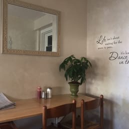The back corner. It's so quaint! The back corner. It's so quaint!