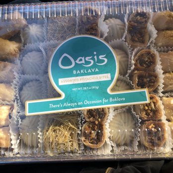 Oasis Baklava - Assorted pistachio $28 - Bakeries Near Me - Menlo Park, California