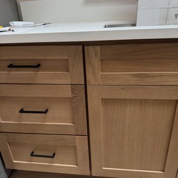 San Diego Vanities - White oak kitchen cabinets at San Diego vanities. Bathroom vanity. - Kitchen & Bath Near Me - San Diego, California San Diego Vanities - White oak kitchen cabinets at San Diego vanities. Bathroom vanity. - Kitchen & Bath Near Me - San Diego, California