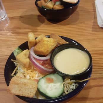 Chili's - Side salad with honey mustard dressing, mom got thousand island - American Near Me - Elk Grove, California Chili's - Side salad with honey mustard dressing, mom got thousand island - American Near Me - Elk Grove, California