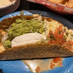 Chicken fajita taco salad Chicken fajita taco salad