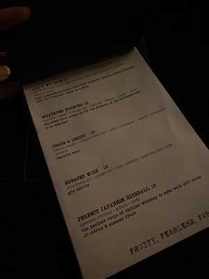 Menu photo 4 Accomplice Bar Los Angeles, CA Menu photo 4 Accomplice Bar Los Angeles, CA