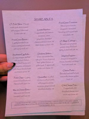 Menu photo 2 The Outskirts Columbus, GA
