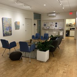 Black Iris Reiki - Waiting area in the Acton Villageworks Wellness Building