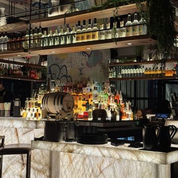 Shiso - The bar in the main dining room. - Cocktail Bars Near Me - Miami, Florida