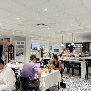 Narbona Coconut Grove - view from the bar t the entrance. - Wine Bars Near Me - Miami, Florida