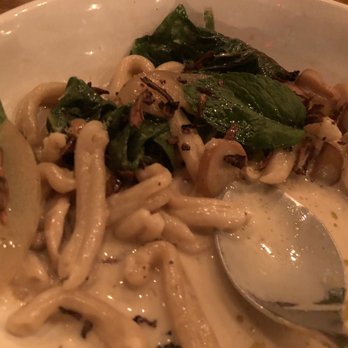 Pammy's - mushroom pasta with pears. yum - Italian Near Me - Cambridge, Massachusetts