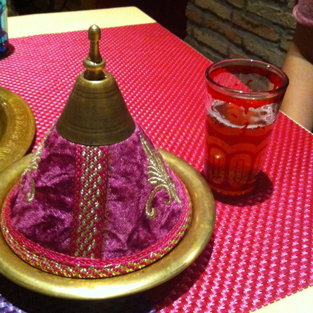 dessert and tea, Al Medina, Seville, Spain