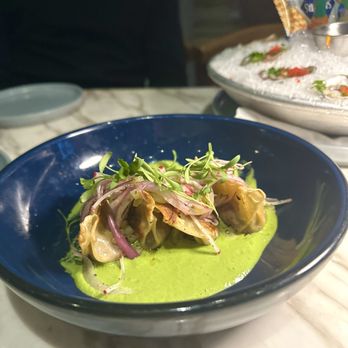 Quince Riverside - Lamb Dumplings - Desserts Near Me - Fort Worth, Texas