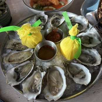 Chandler's Oceanfront Dining - Half Shell Oysters - New American Near Me - Carlsbad, California