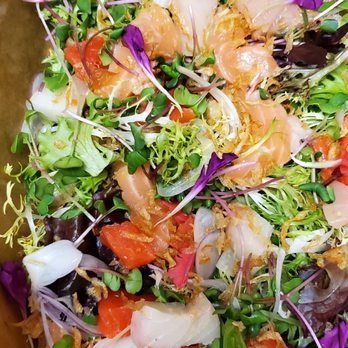 Ponshu - Sashimi Salad - Japanese Near Me - Calgary, Alberta Ponshu - Sashimi Salad - Japanese Near Me - Calgary, Alberta
