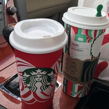 Starbucks - Red Reusable Cup! - Coffee & Tea Near Me - Timonium, Maryland