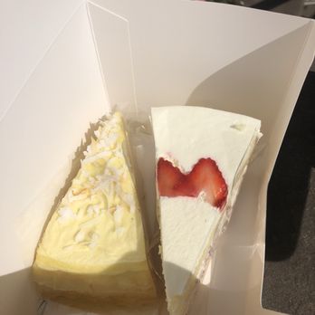 Lady M Cake Boutique - Strawberry Shortcake and Coconut Mille Crêpes - Not As good as the Green Tea Mille Crêpes - Desserts Near Me - Boston, Massachusetts Lady M Cake Boutique - Strawberry Shortcake and Coconut Mille Crêpes - Not As good as the Green Tea Mille Crêpes - Desserts Near Me - Boston, Massachusetts