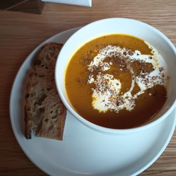 ColdFire Brewing - Grilled apple and potato soup special - Breweries Near Me - Eugene, Oregon