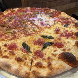 Vince's Pizzeria and Taproom - Our 1/2 and 1/2 pie