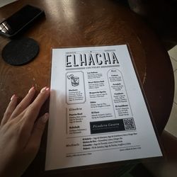 Elhacha Taberna Social - Menu