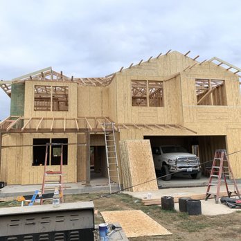 Alpha Building Company - All trusses are in place now working on facia and outriggers. - Masonry/Concrete Near Me - Olivehurst, California