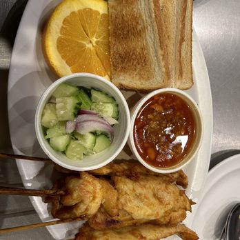 Sanamluang Cafe - Chicken satay - Thai Near Me - North Hollywood, California Sanamluang Cafe - Chicken satay - Thai Near Me - North Hollywood, California