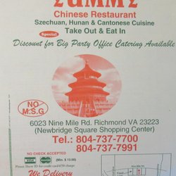 Yummy Chinese Restaurant - Yummy! Menu panel 0