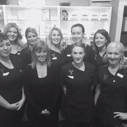 Bliss A Boutique Spa - Bliss Staff at our Ovarian Cancer Fundraiser. We did free services and raised over $1000.00.