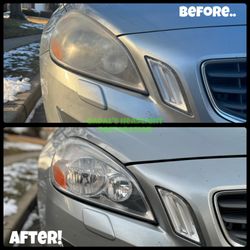Gadal's Headlight Restoration - 2010 Volvo xc70 - Full Headlight Restoration