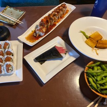 The Sushi - Spicy Tuna, "Taste like your Ex girlfriend " Tofu, edamame - Sushi Bars Near Me - Henderson, Nevada