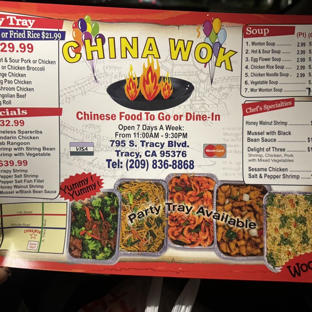 China Wok - Menu 11/23 - Chinese Near Me - Tracy, California China Wok - Menu 11/23 - Chinese Near Me - Tracy, California