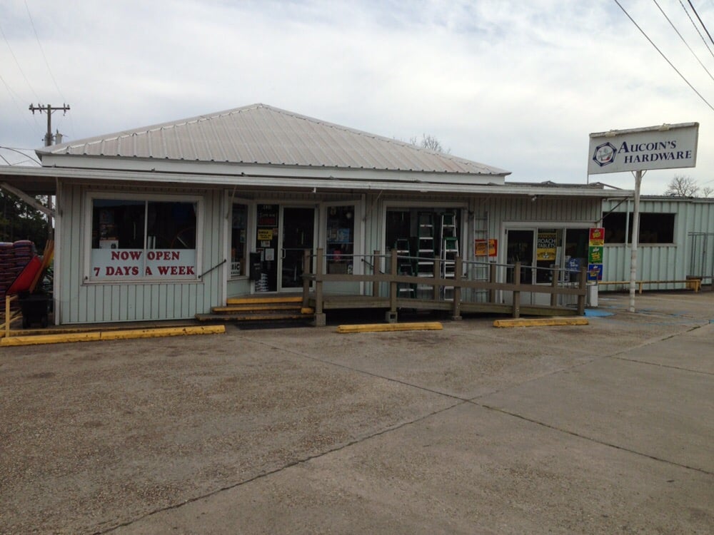 AUCOIN’S HARDWARE Updated September 2024 430 Levee Rd, City